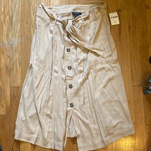 Tan skirt